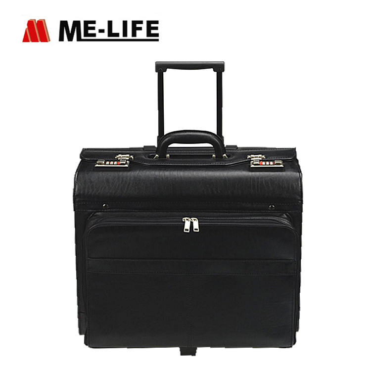 D13-904 rolling catalog case trolley pilot case