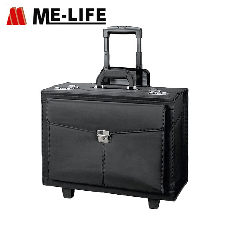 D1-807AT carry-on pilot case briefcase with wheels