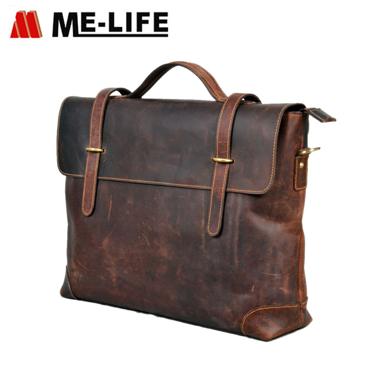 new leather briefcase