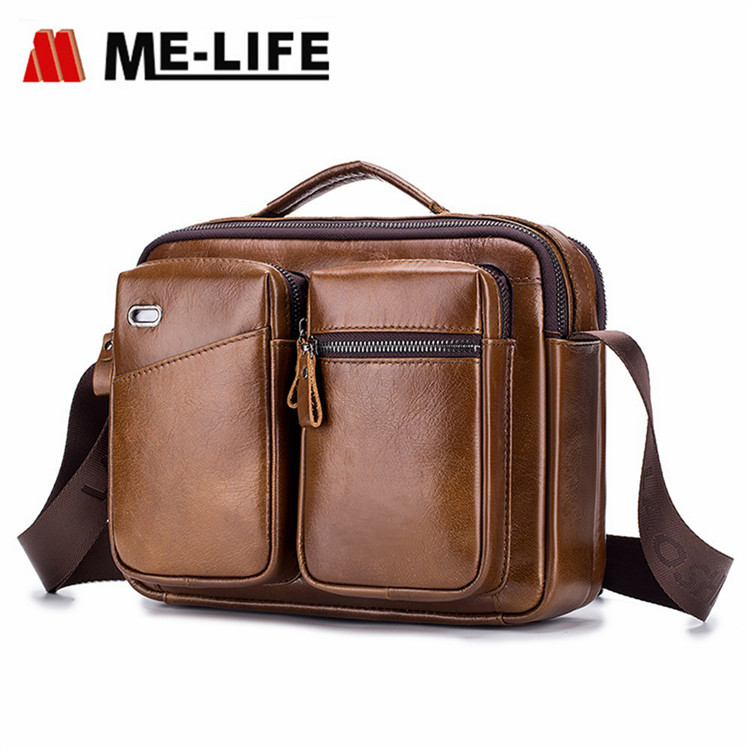 new model leather messager bag