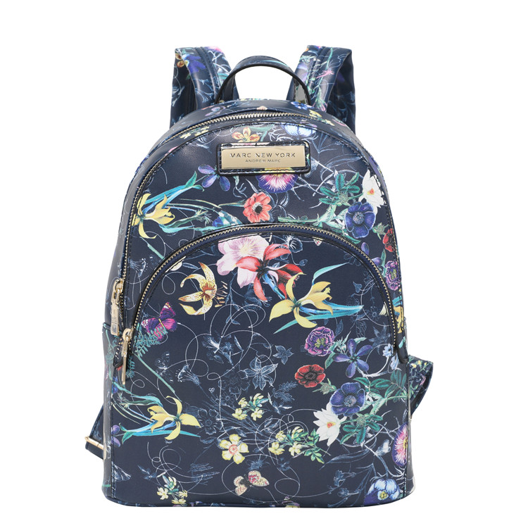 1944-01 women printed PU backpack